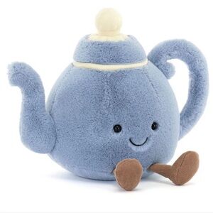 Jellycat Amuseables Vicky Teapot 7.9x6.7x5.1" Soft & Plush NWT Authentic